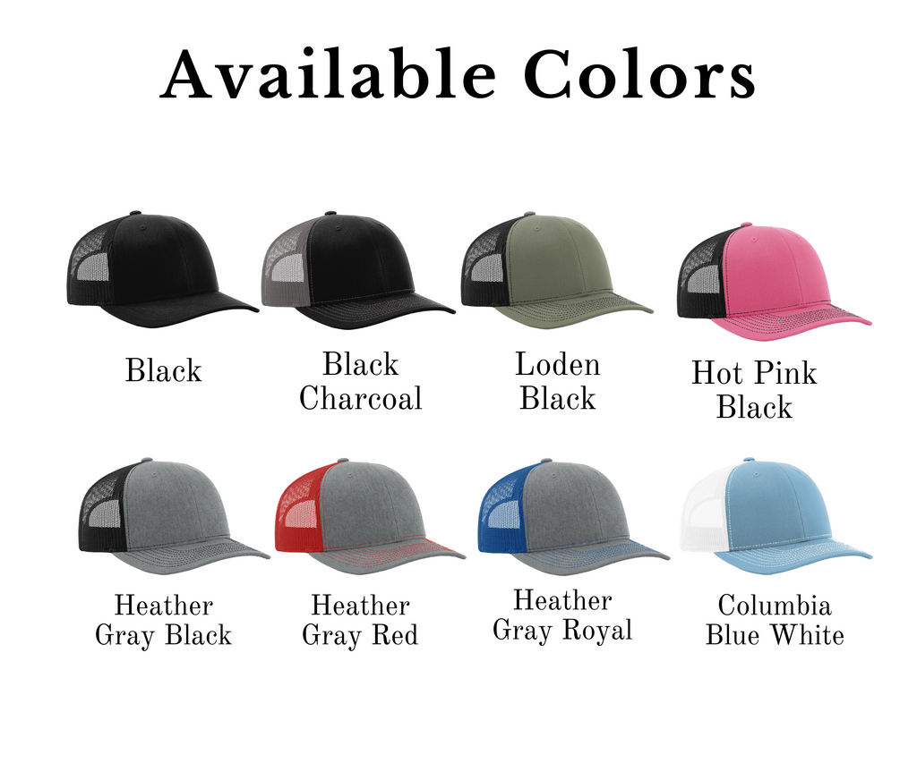 Classic embroidered hats