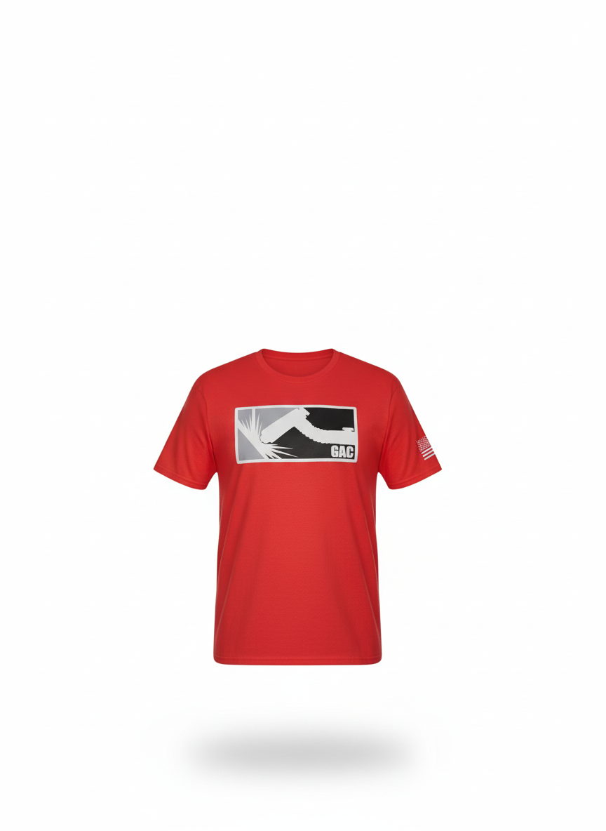 Short Sleeve Front Design T-shirts (black and white logo)